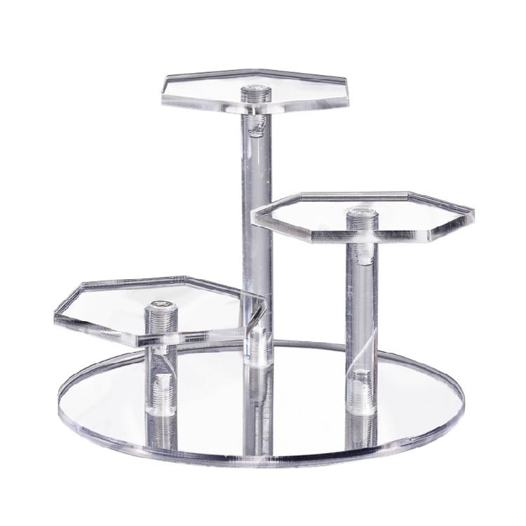 Modern Acrylic Display Case Storage Holder for Showcasing Statues and Gemstones чистый