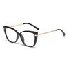 Fashion Cat Eye Glasses Gradient Color Retro Anti Blue Light Glasses Optical Eyeglasses Butterfly Frame Computer Eye Glasses
