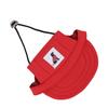 Pet Baseball Hat Adjustable Summer Stylish Dog Outdoor Sunbonnet with 2 Ear Holes for Outdoor Camping Travel Red M
