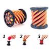 2pcs Fidget Toy Stress Relief 3D Printed Spiral Cone Toy Impossible Pyramid Passthrough Sculpture Desk Toy for Kids and Adults