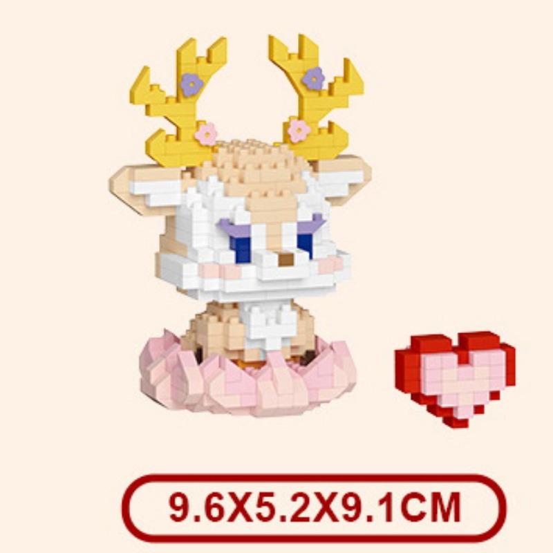 Kleine Fee, Gott des Glücks, Mond, alte Schaufensterpuppe, Bausteinpuppe, Kinderspielzeug, kreative Ornamente