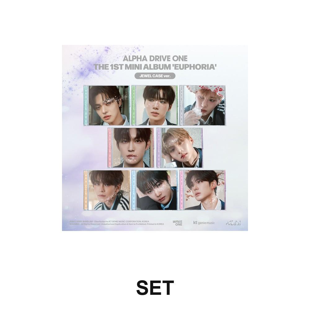 [Ready Stock] Alpha Drive One - The 1st Mini Album [Euphoria] Jewel Case Ver.