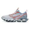 Mizuno Prophecy 11 Lace-Up Flat Round Toe Fabric Shock Absorption Non-Slip Wear-Resistant Breathable Low-Top Running Shoes Women Sneaker J1GD220066