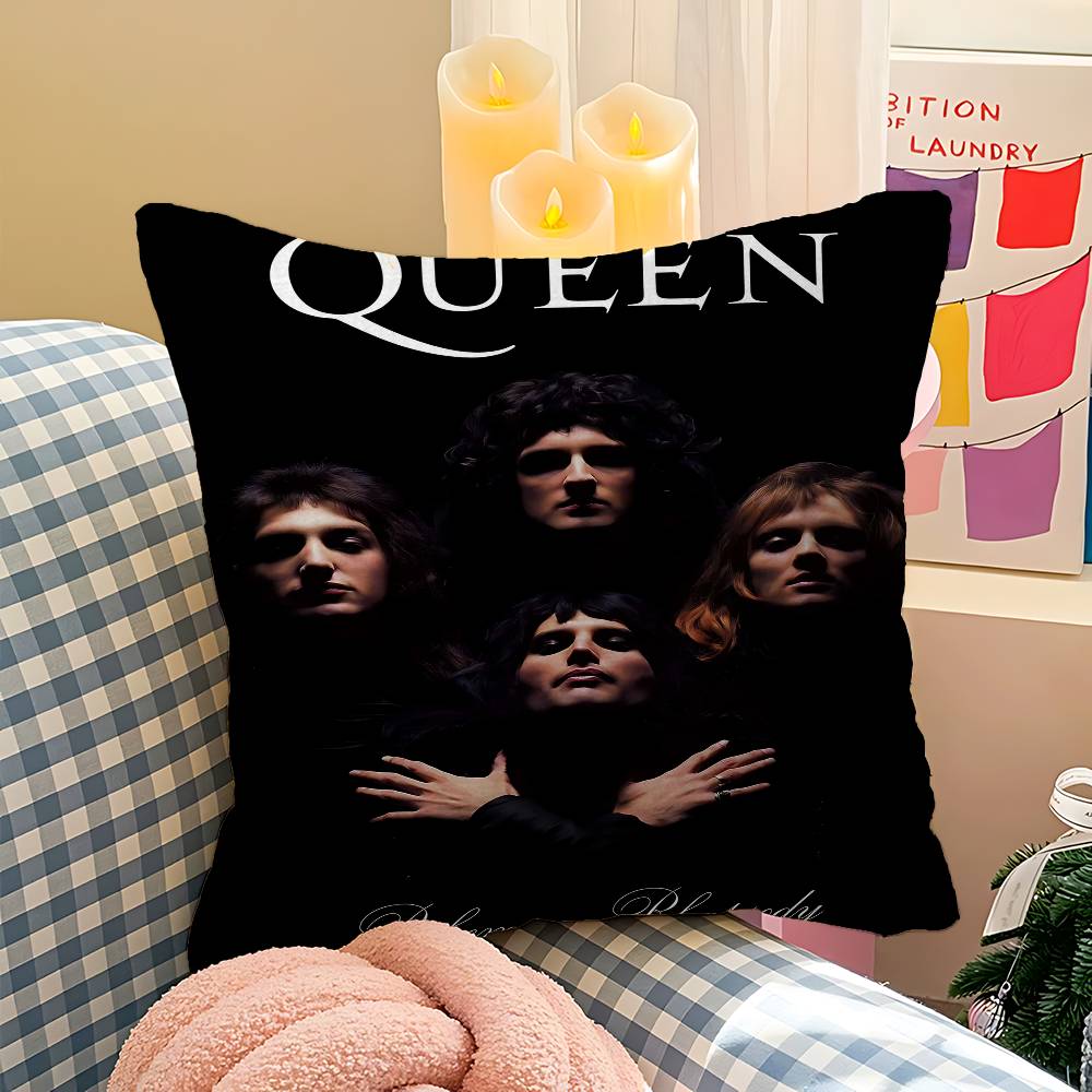 Rock Band Q-Queen Наволочка Декоративная Подушка Диван Домашний Декор Чехол Наволочки 30cmx30cm