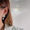 1Pair Purple Dream Butterfly Pearl Stud Earrings Korean Exquisite Gentle Sweet Earring For Women Girl Party Wedding Jewelry Gift