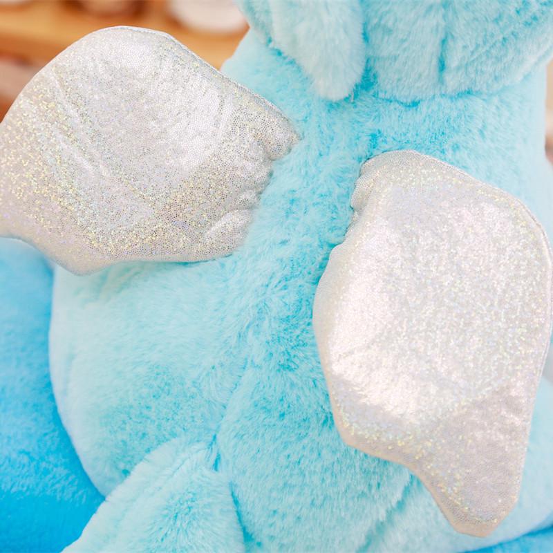 [ 1pc 40cm Kawaii Soft Plush Horse With Wings Staffed Cute Animal Cartoon Unicorn Plush Toys Lovely 