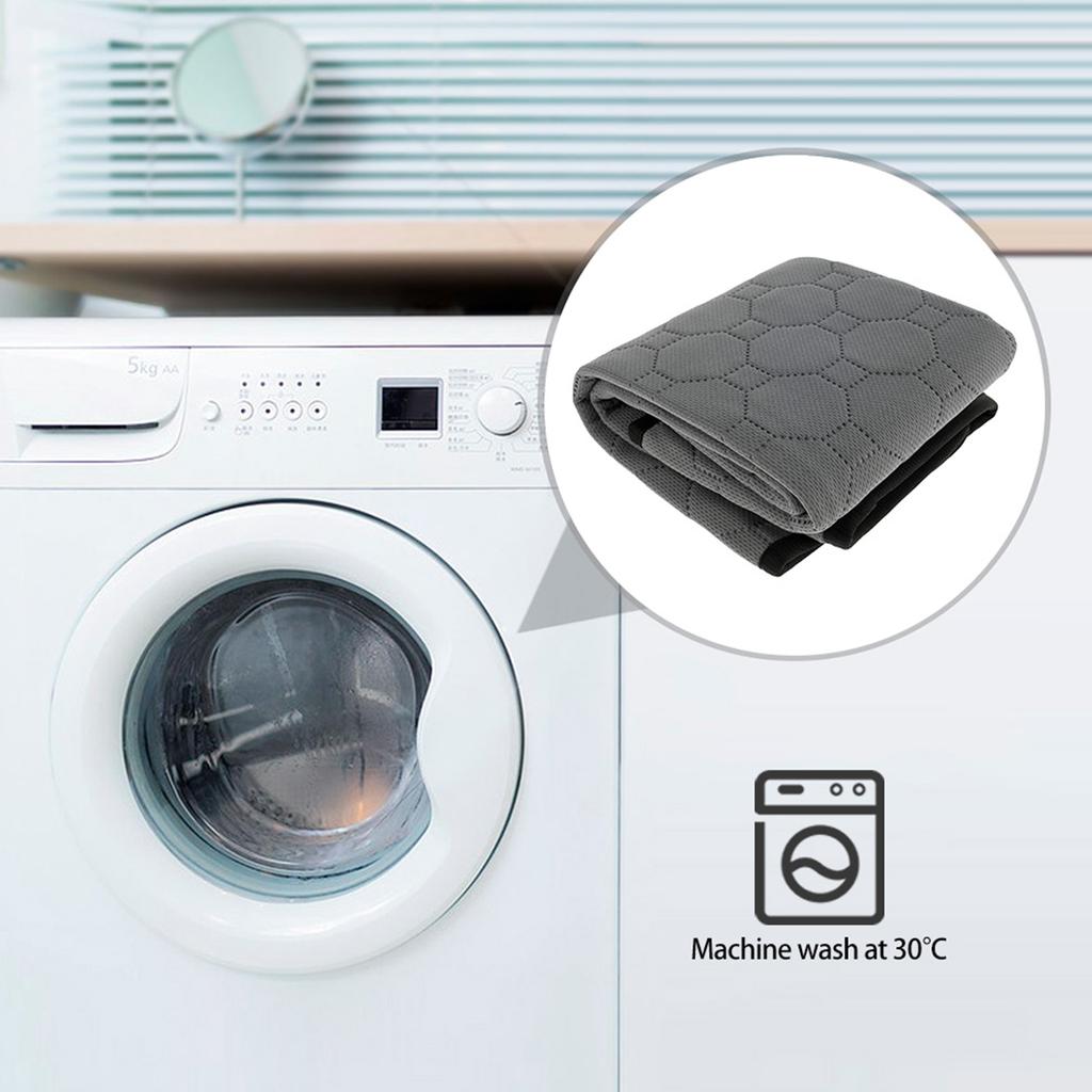 S/M/L/XL Dog Urine Pad Washable Non-slip Puppy Training Pad BK Cloth Ultrasonic Cotton with Good Urine Absorption Dog Accessory