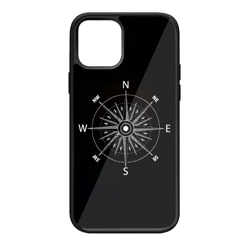 Compass Phone Case For Samsung S7 S8 S9 S10 S20 S30 Edge Plus Note 7 5 8 9 10 20 Pro Shell Silicone PC+TPU Cover