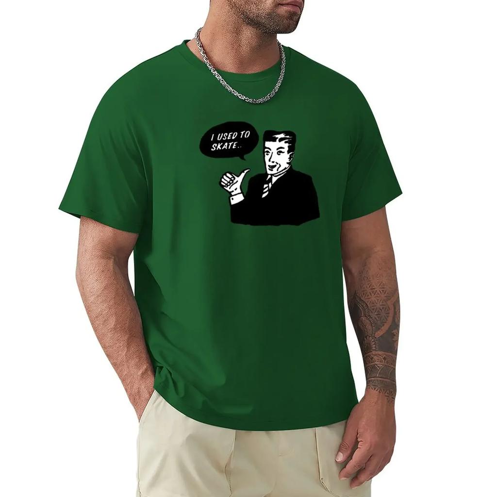 I use to skate T-Shirt Blouse hippie clothes t shirts for customizeds graphics plain black t shirts