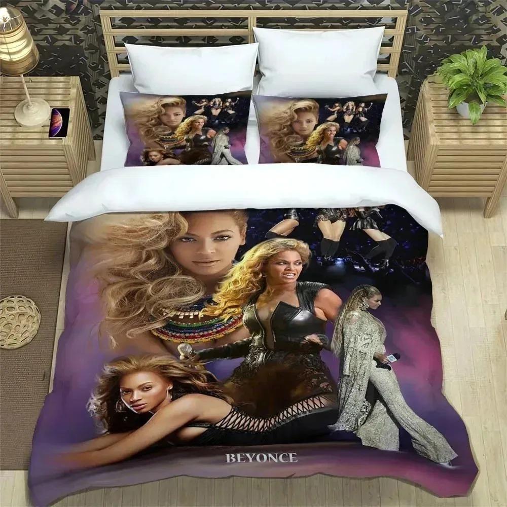 Comforter Beyonc Giselle Knowles Bedding Set Adult Boys Girls Bedroom Decoration Single Double Large Size
