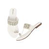 Shoetopia Scarpe Piatte Etniche Alla Moda Per Ragazze Bianco-Eu41