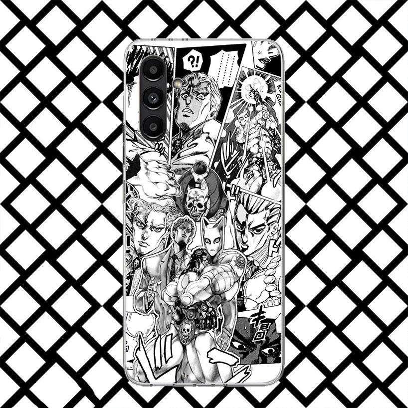 JoJo Kira Yoshikage Killer Queen Phone Case for Samsung Galaxy A17 A37 A57 A16 A26 A36 A56 A15 A25 A35 A55 A14 A24 A34 A54 A13 A