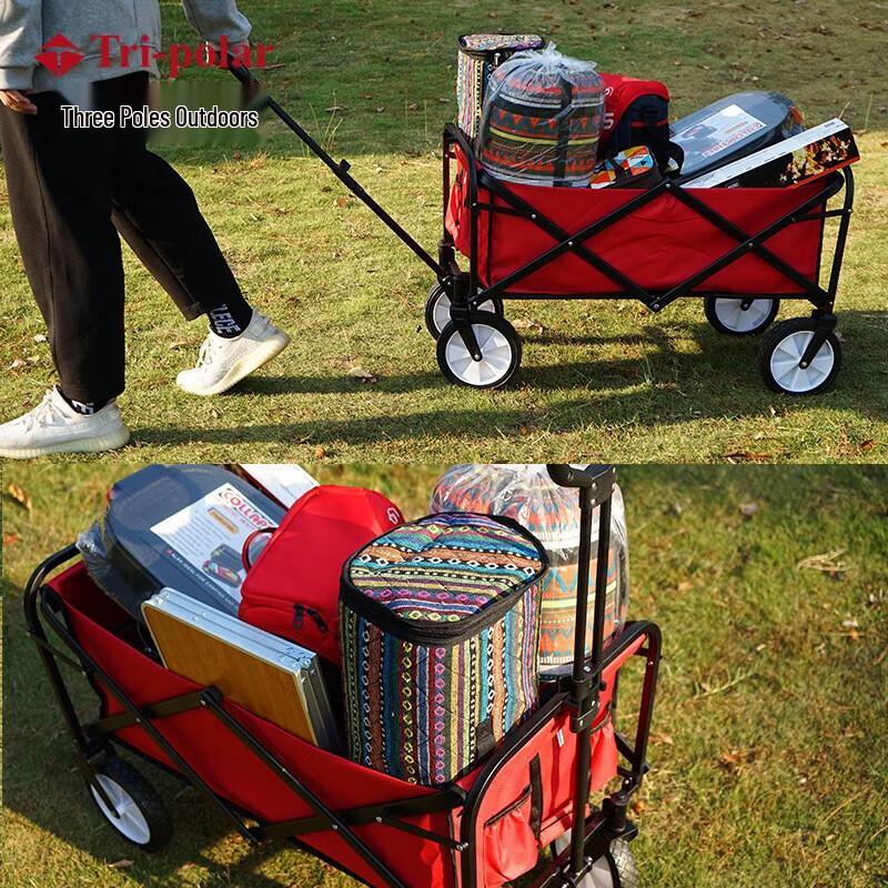TRI-POLAR Foldable Outdoor Utility Wagon
