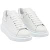 Alexander McQueen Oversized White Silver Women's 697103WIFTJ9071