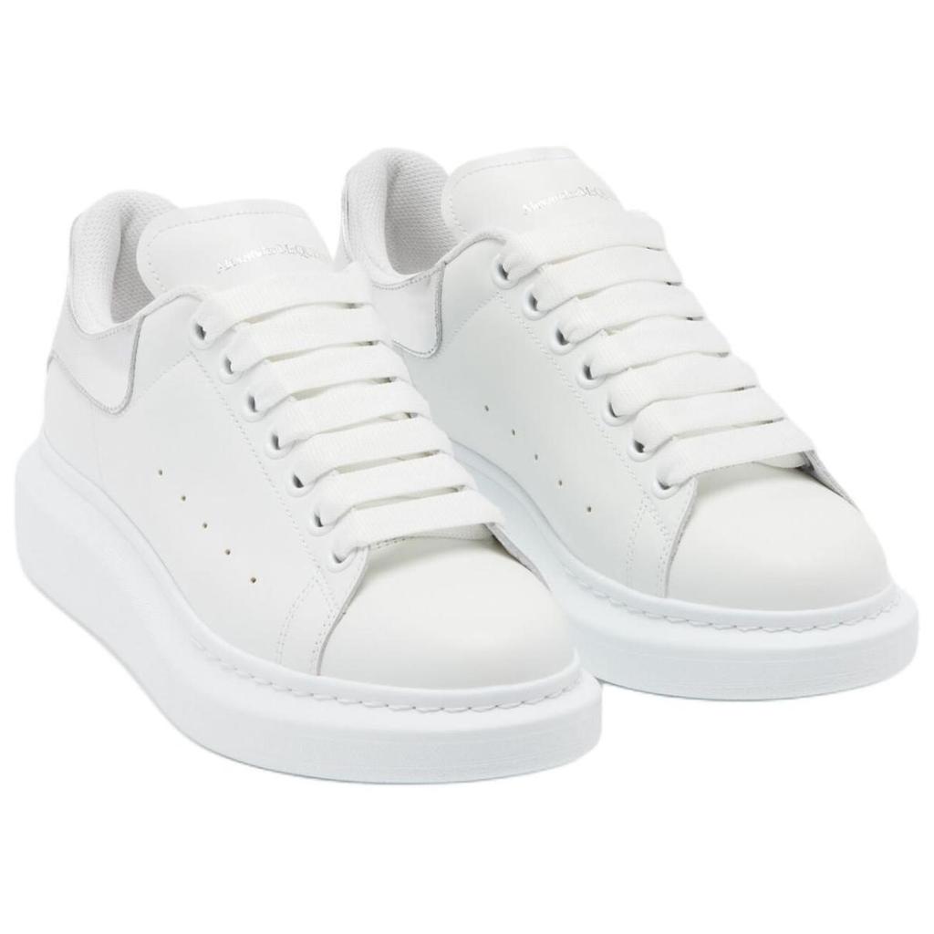 Alexander McQueen Oversized White Silver Women's 697103WIFTJ9071