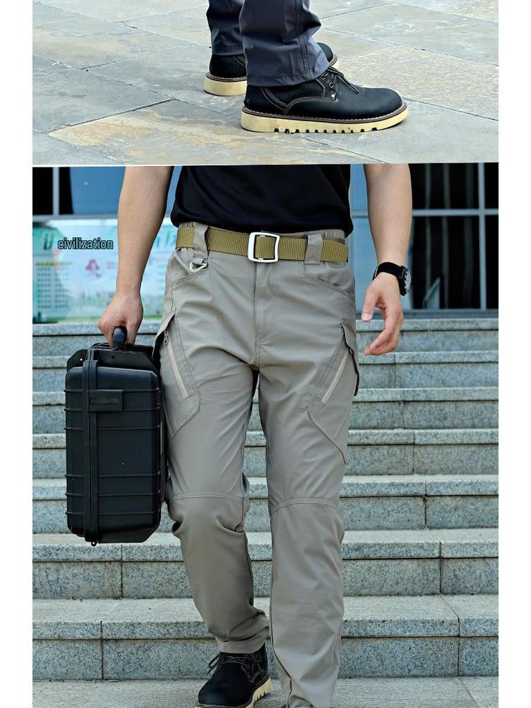 Heren Sneldrogende Tactische Camouflage Broek - Waterdicht, Stretch, Sport & Outdoor Kleding