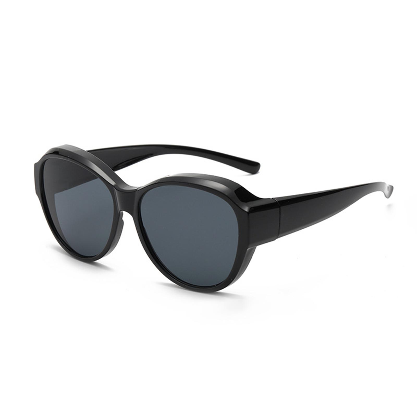 

Women s Fit-Over Sunglasses For Myopia — Polarized, - Driving Shades One Size чёрный