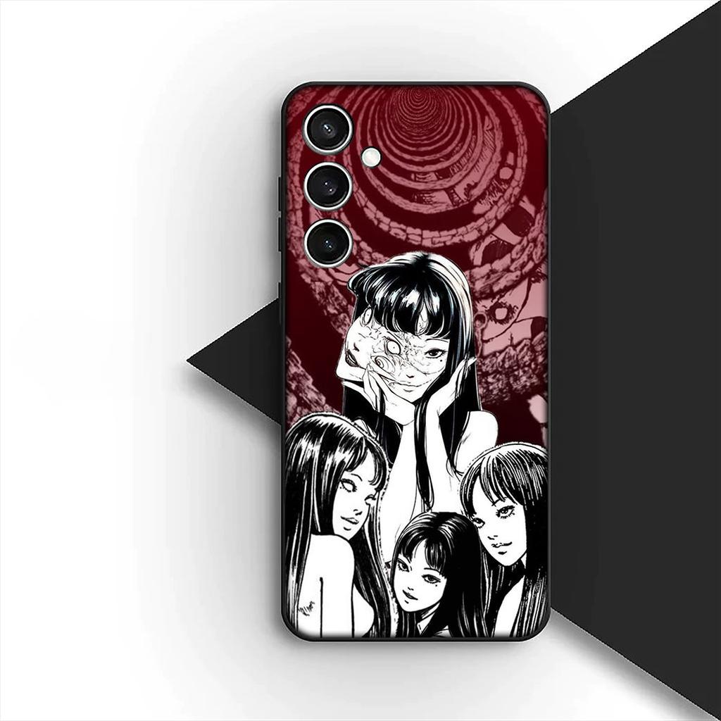 Cover for Samsung Galaxy S10 S8 S9 Plus A33 A34 A31 70 A71 A72 Note 20 9 8 S10E Casing Phone Case Horror Junji Ito Tomie Cartoon