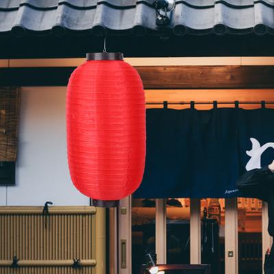 8 İnç Suşi Feneri Japon Tarzı Baskılı Su Geçirmez Bar Feneri Restoran Bar Dekorasyonu Festival