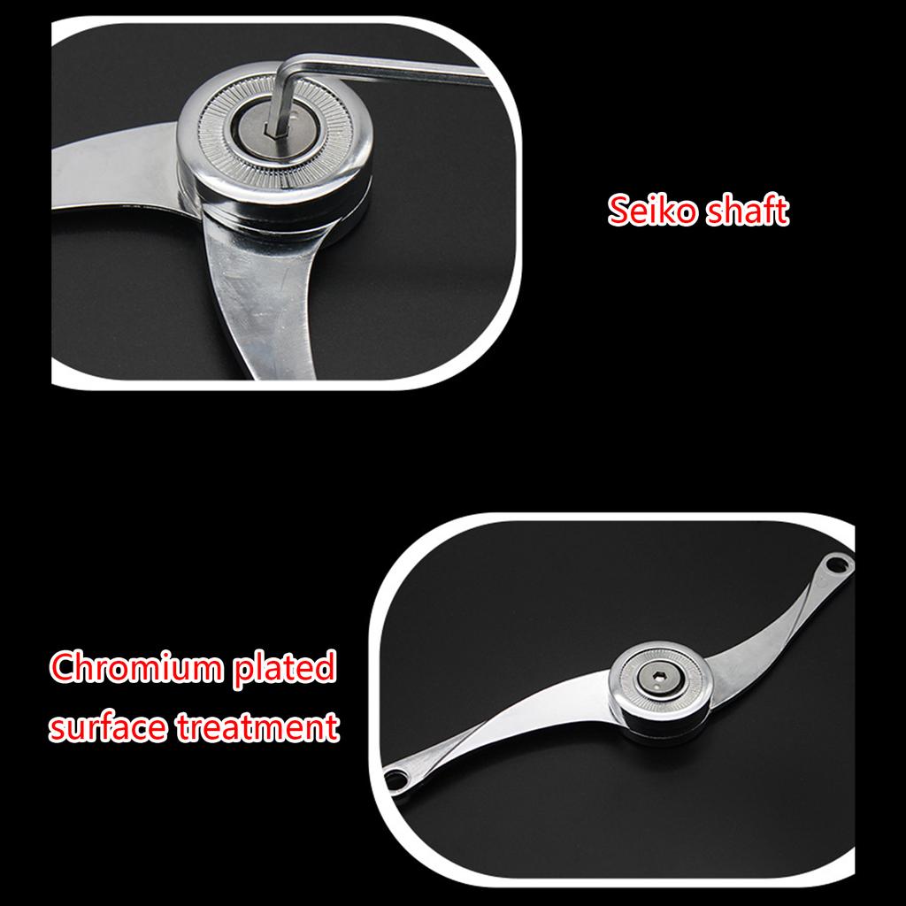 Oppgradert tilfeldig stopphengsler Kjøkkenskapdør Justerbart polert hengsel Møbler Løfte opp klaffstøtte Maskinvare