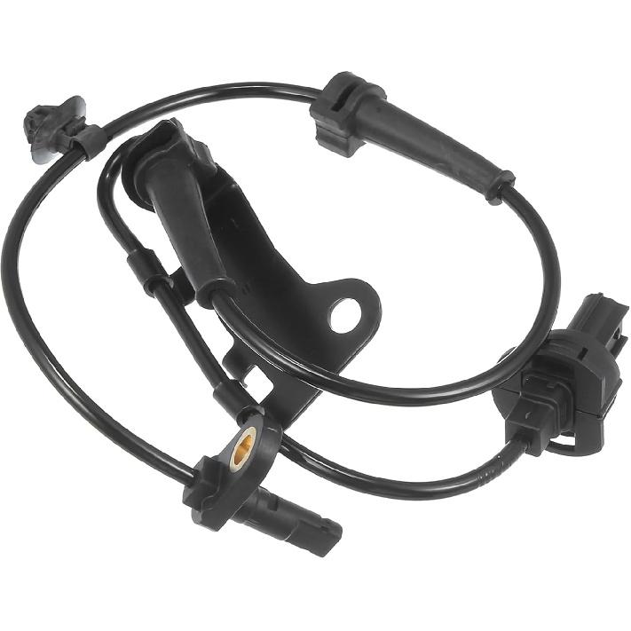 Motoforti Front Left ABS Sensor, Wheel Speed Sensor, for Honda Fit 2009-2013, Plastic, NO.57455TF0003, Black