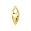 3 Batches Geometric Three-dimensional Hollow Copper Star Football Water Drop Pendant Necklace Pendant Jewelry Making Charm