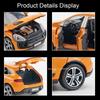1:32 Macan Panamera Modèle de Voiture de Sport en Alliage Jouets Moulés Sous Pression Portes 4 Portes Ouvertes Avec Son Lumière Rétroaction Métal Véhicules Cadeaux Garçons