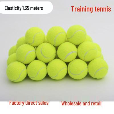 High Elasticity Durable Rubber Tennis Training Competition Massage Ball