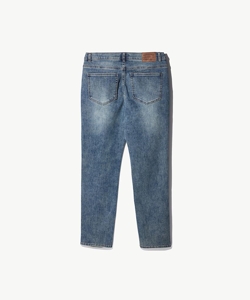 STCO Diems Basic Washed Denim Pants Washed Green (Tapered Fit)_Ddmwz01Csl
