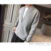 New Autumn and Winter Sweaters, Knitted Jackets, Men's Cardigans, Warm and Slim Fit Business Solid Color Sweaters