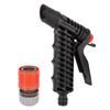 Dual Modes Garden Hose Water Pressure Spray Nozzle Sprinkler Head Black