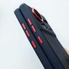 Pentru ZTE Nubia Z80 Z70 Z70S Ultra Piele PU Prietenoasă cu Pielea Taste în Culori Contrastante Ramă Cameră Spate Protector Capac Moale