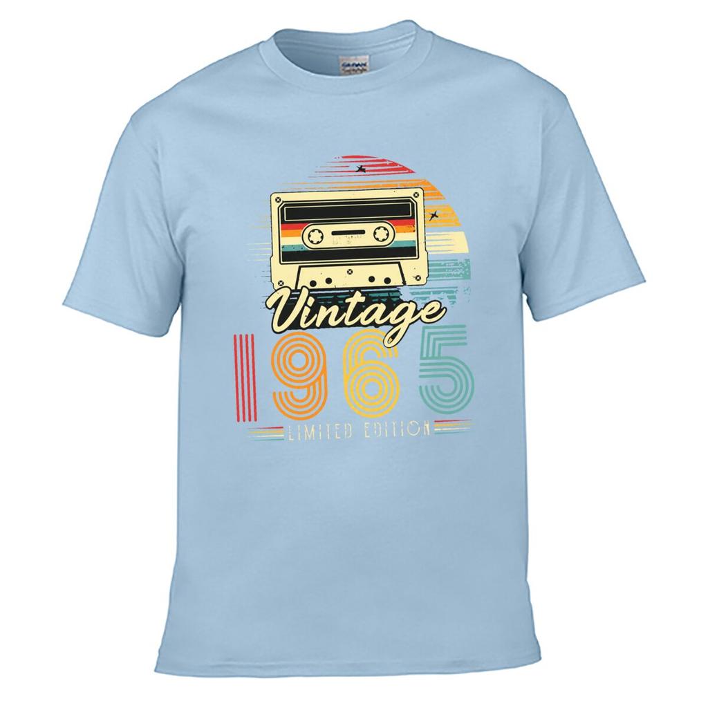 Vintage Limited Edition Retro Cassette Graphic Unisex Summer Washed Tee Loose Distressed Top
