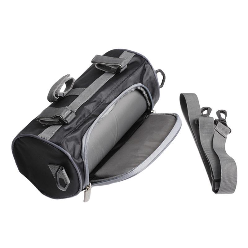 Motorcycle Electric Car Front Handlebar Fork Storage Bag Container Water Repellent Fabric