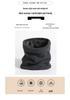 2025 Autumn-Winter Velvet Knit Neck Warmer: Windproof, Warm, Versatile Scarf in Solid Color