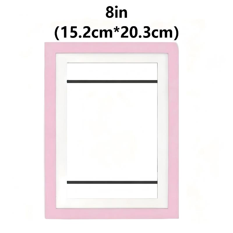 Ids Art Frames, Front Opening Kids Artwork Frames Changeable, White Artwork Display Storage Frame For Wall, Holds 50 Pcs, For 3D