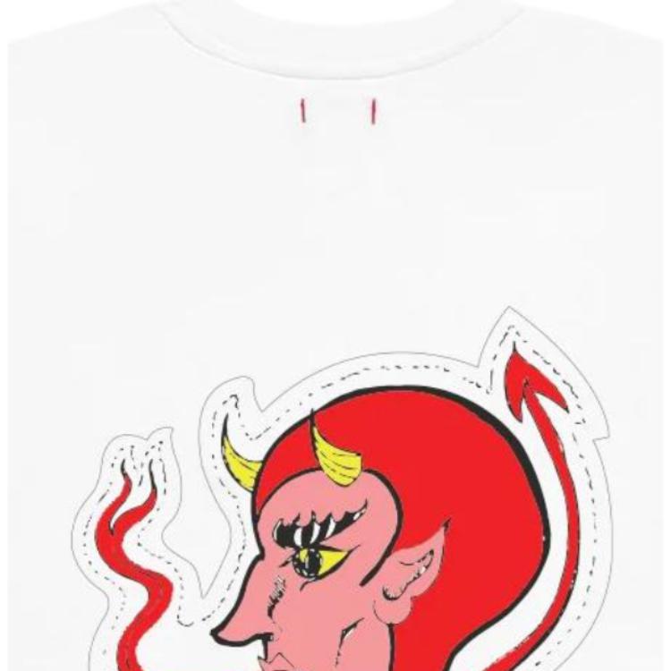 CLOT X DR.WOO SS23 T Shirt Unisex White CLTE23FDW102WH