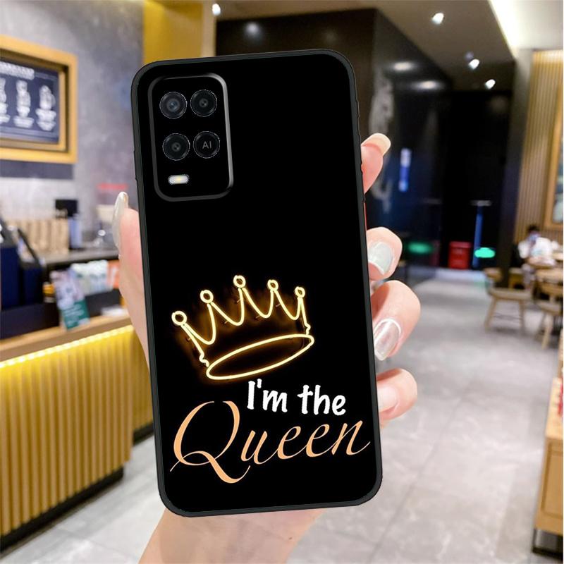 

Cute King Queen Crown Case For Oppo A80 A40 A60 A18 A38 A58 A78 A98 A96 A76 A16 A94 A74 A54 A15 A17 A57 A77 A5 Pro OPPO A98 5G