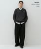 MUSINSA STANDARD Washable Supima Cotton V-Neck Knit [Dark Gray]