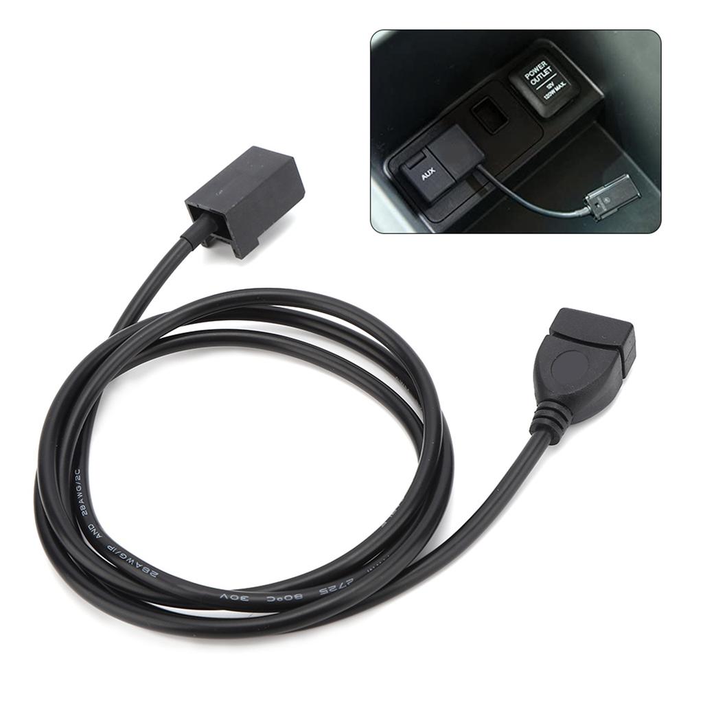 Car AUX USB Audio Adapter Cable Music Converter Fit for Honda Civic Jazz CRv Accord Odyssey