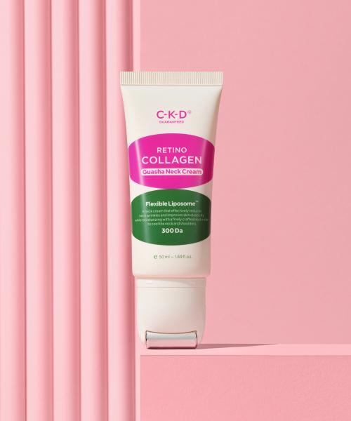 CKD Guaranteed Retino Collagen Low Molecular 300 Gua Sha Neck Wrinkle Cream 50ml NONE