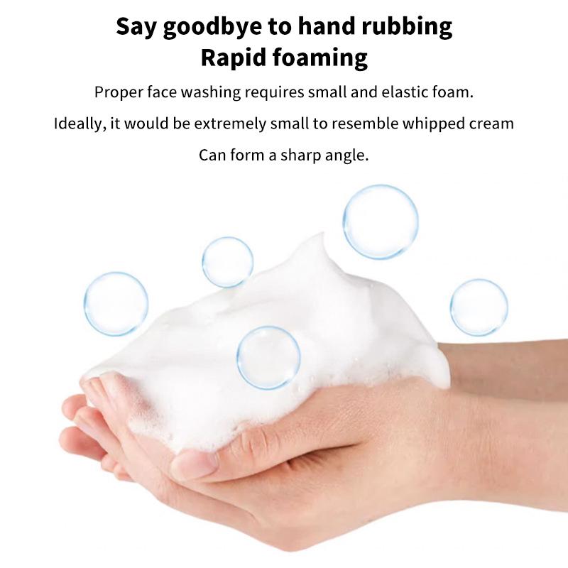 Foaming Machine Reusable Foam Cleaning Tools Facial Cleanser Shampoo Foam Equipment Cleaning Cream Wash Face Tools To Clean Skin