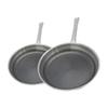 Set de 2 poeles a induction - ELO - Relief Solutions - Inox 18/10 ELODUR Select antiadhésives – Ø 24 et 28 cm
