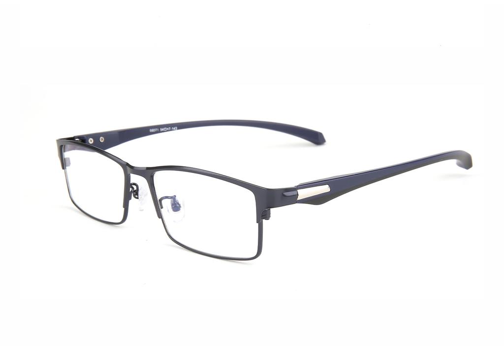 New Trendy Business Men's Super Lightweight Alloy Color Changing Nearsighted Eyeglasses For Outdoor Use Optical Prescription Glasses