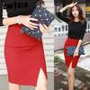 GMXIA Women's Fashion Casual Solid Color Print Summer Spring Skirt