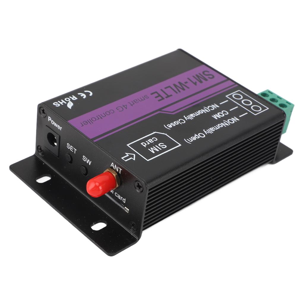 GSM Gate Opener 4G Mobile Phone Access Controller APP WEB Temperature Humidity Alarm SMS Power