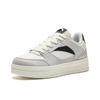 New Anta Slip Resistant Cushioning Wear Resistant Low Top Skateboard Shoes Men's White Gray Black 912418061-2