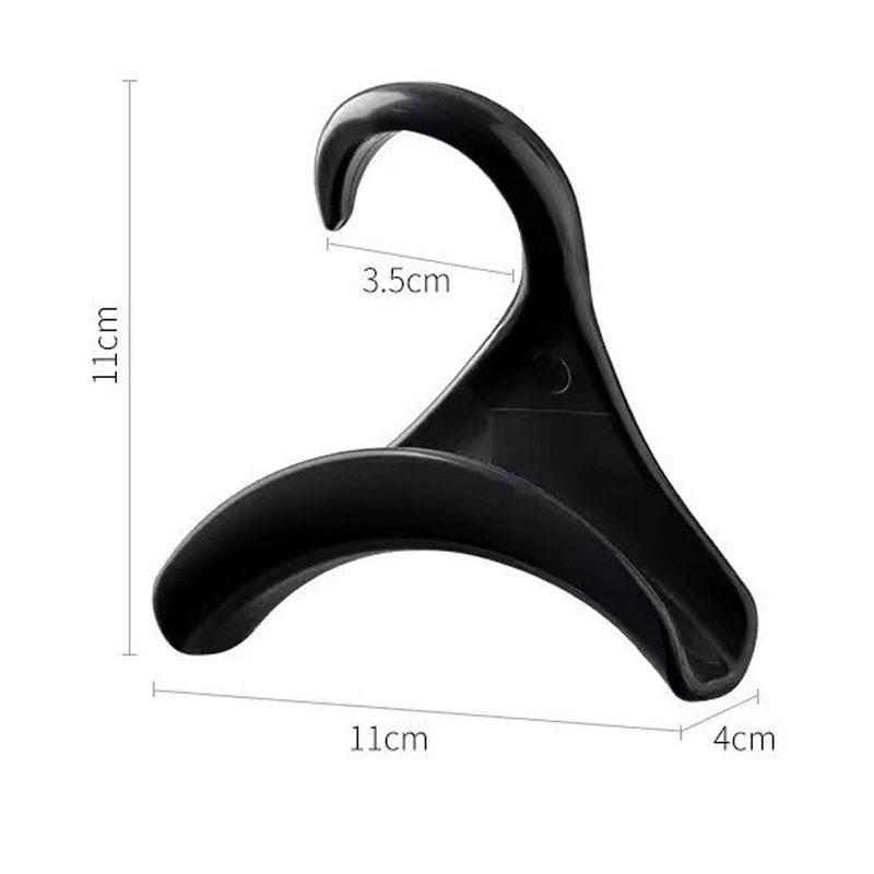 

1/30pcs Bag Hanger Hook Handbag Hat Scarf Storage Rack Wardrobe Backpack Hook Handbag Holder Storage Rack Organization 1pc чорний