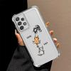 Cartoon Cute Cat Phone Cover Case for Samsung Galaxy A15 A13 A26 A24 A52 A17 A33 A16 A35 A36 A25 A21s