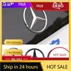 C200 E200 Pentru Mercedes Benz 90mm ABS Crom Negru Logo Emblema Mercedes Insignă Stea Spate Pentru Mercedes Benz W203 W206 W212 X253 W16